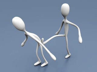 Tritt in den Hintern