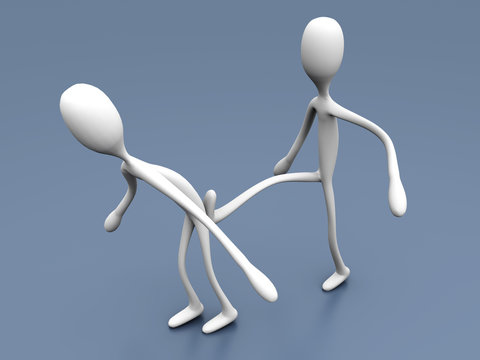 Tritt in den Hintern