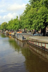 Fototapeta premium Canal d'Amsterdam