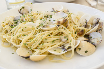 spaghetti alle vongole