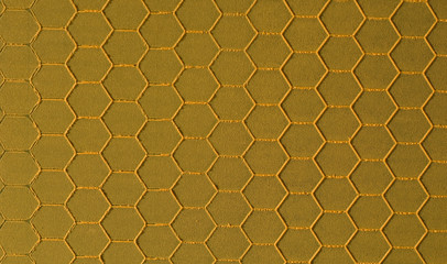 Brown hexagonal background