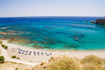 Triopetra "three rocks" beach