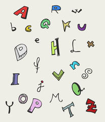 Creative school letters