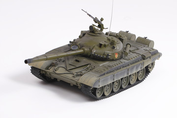 Model of the Soviet battle tank - 43999452