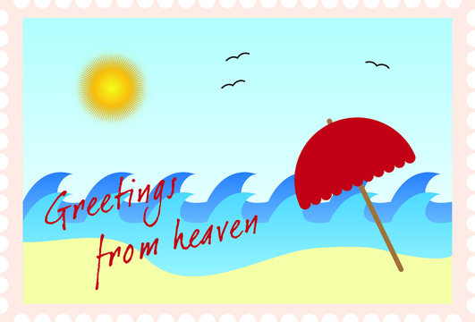Greetings from heaven