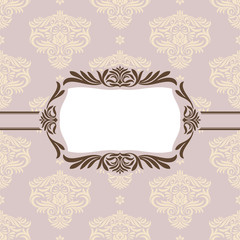 abstract vintage frame