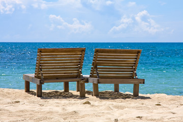 Beautiful tropical beach in Thailand