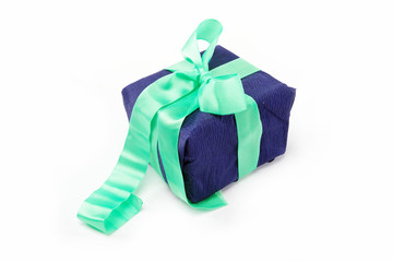 Gift pack on a white background.