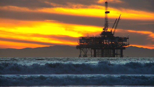Industrial Oil Production Coastal Facility