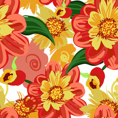 seamless floral pattern