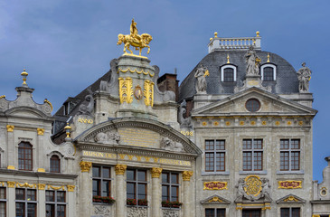 Fototapeta na wymiar Grand Place Bruxelles - Belgique
