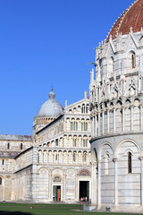 Dom Santa Maria Assunta und Baptisterium in Pisa/Italien