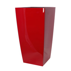 flower pot isolated on white