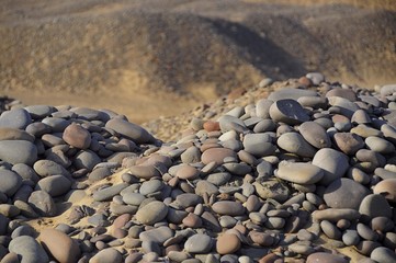 Steine an der Skelettküste