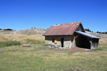 cabane, Vercors