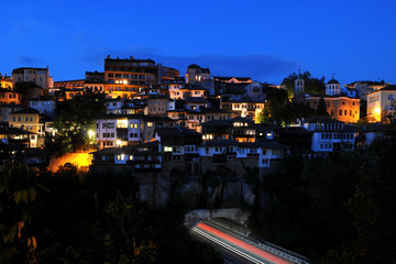 Night View of Veliko Tarnovo