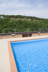 Bordo piscina con panorama