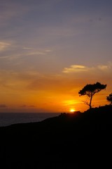 Obraz premium le soleil se couche