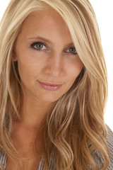 woman business head shot serious