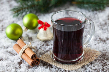 Glühwein zu Weihnachten