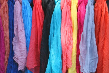 Сolored scarves