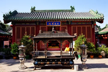 Foto op Canvas Guanghua Buddha Temple Incence Burner Beijing China © Bill Perry