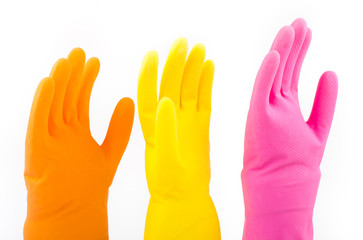 Obraz premium cleaning gloves