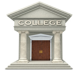 Obraz premium College