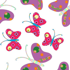 butterflies ornament