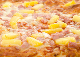 Cooked Hawaiian Pizza