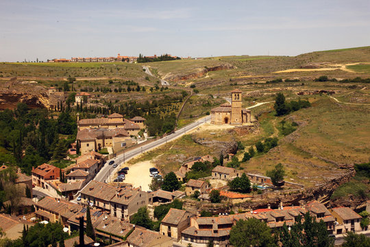 The edge of Segovia