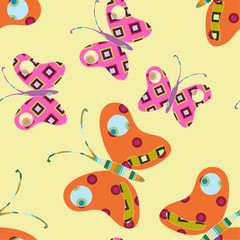 patchwork butteflies