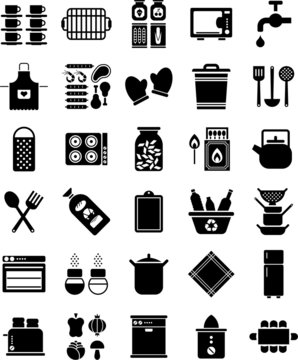 Kitchen icons