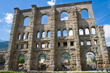 Teatro romano ad Aosta