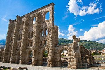 Teatro romano ad Aosta