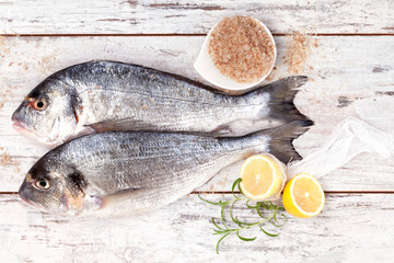 Luxurious mediterranean seafood background.