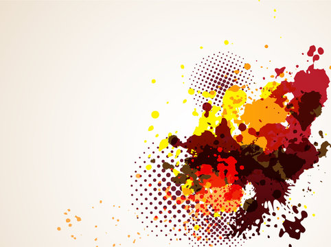 Background with grunge element