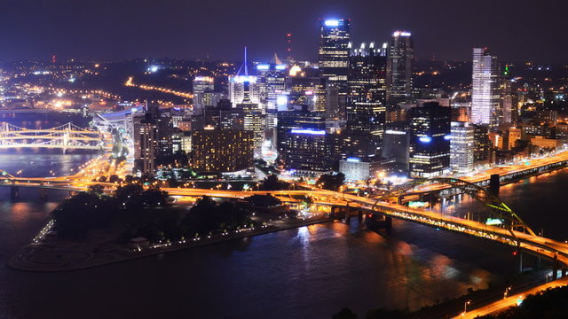 Downtown Pittsburgh, Pennsylvania, USA