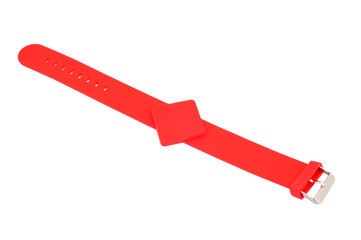 red RFID bracelet