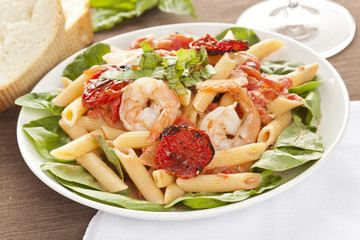 Homemade Shrimp Pasta