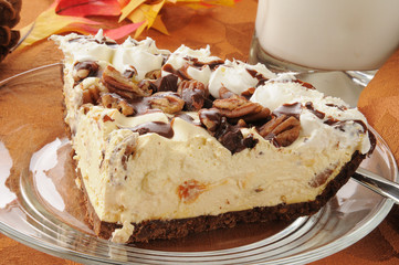 Pie and milk
