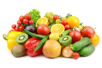 Fototapeta na wymiar owoce i warzywa