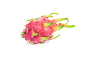 Dragon fruit isolated on whitebackground
