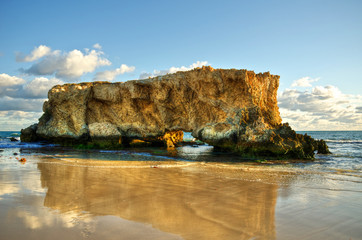 Obraz na płótnie Canvas Two Rocks Sunset - Perth Australia