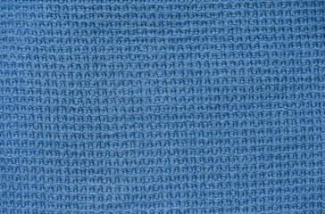 Blue towel texture