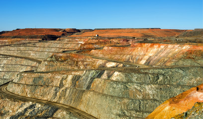 Super Pit gold mine , Kalgoorlie Western Australia