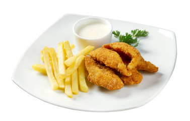 Fries   andChicken Nuggets