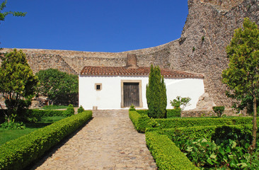 Small house in medieval castle(Portugal)