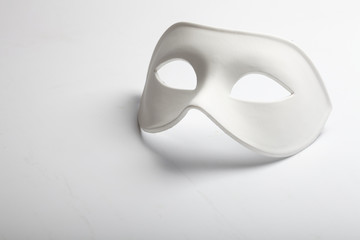 white mask