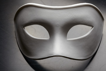 white mask